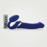 Strap-on Me - Multi Orgasm Bendable Strap-on Night Blue-Toys-Strap-on Me-Large-Newside