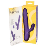 Sweet Smile - Stuwend & Roterend Dubbel Vibrator-Toys-Sweet Smile-Paars-Newside