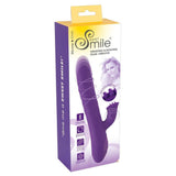 Sweet Smile - Stuwend & Roterend Dubbel Vibrator-Toys-Sweet Smile-Paars-Newside