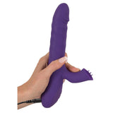 Sweet Smile - Stuwend & Roterend Dubbel Vibrator-Toys-Sweet Smile-Paars-Newside