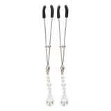 Taboom - Tweezers Met Parels Tepelklemmen-Kink-Taboom-Zilver-Newside