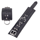The Red - Padded Leather Anklecuffs Black-Kink-The Red-Newside