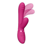 VIVE - Tani Vinger Motie Bewegende Rabbit Vibrator-Toys-Shots-Paars-Newside