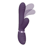 VIVE - Tani Vinger Motie Bewegende Rabbit Vibrator-Toys-Shots-Paars-Newside