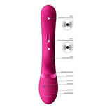 Vive - Dual Pulse-Wave & Vibrating C-spot & G-Spot Rabbit Vibrator-Toys-Shots-Roze-Newside