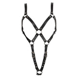 Zado - Lederen Body Harness-Outfits-Zado-S/M-Zwart-Newside