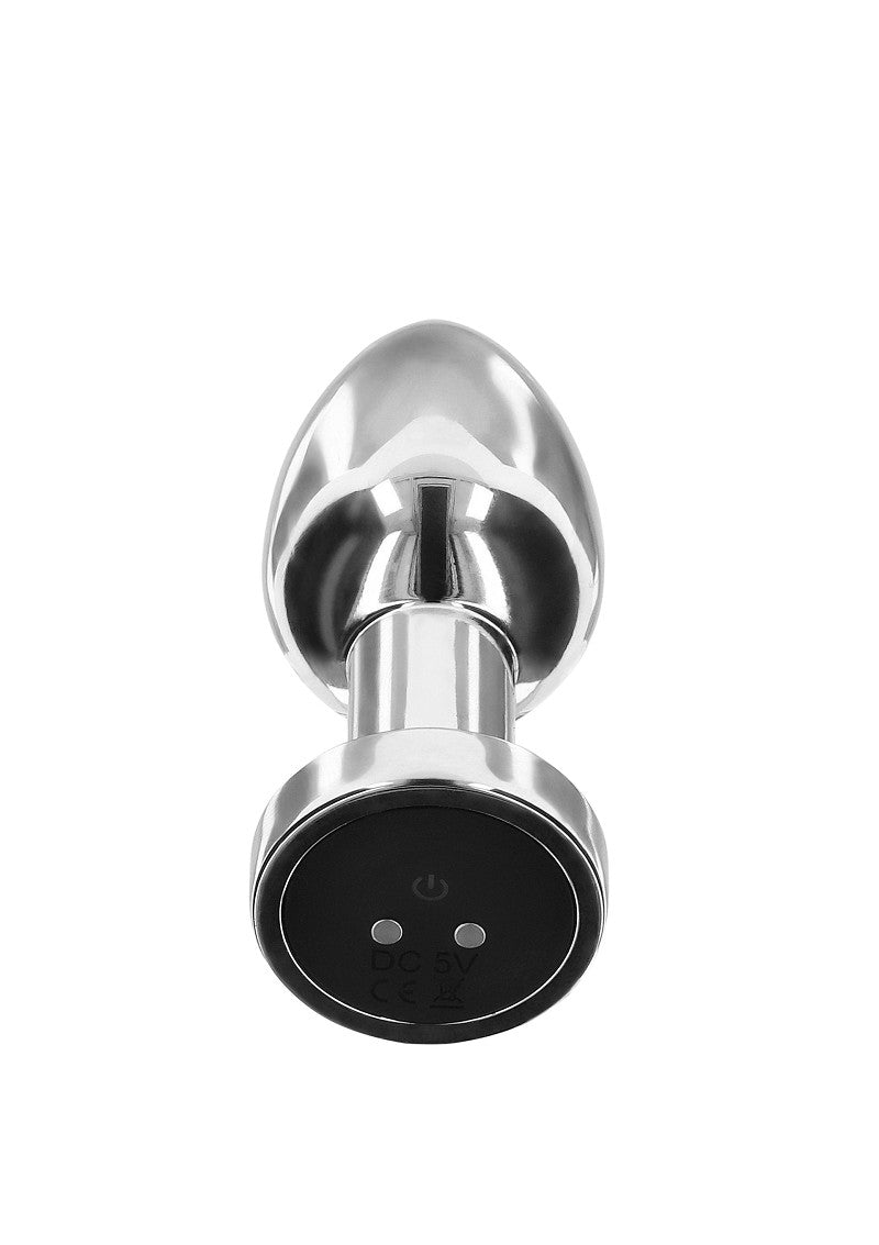 Buttocks - Vibrating Metal Buttplug Mm