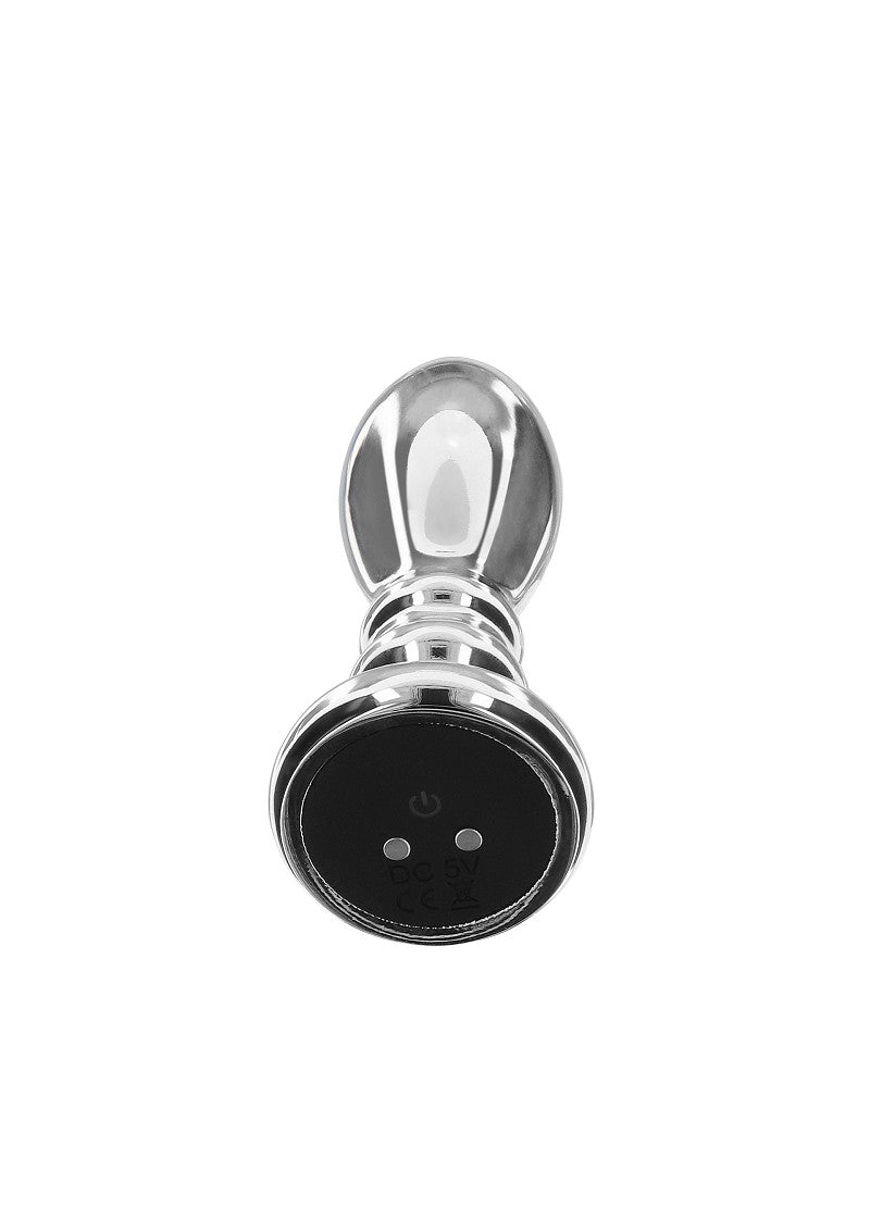 Buttocks - The Slider Vibrating Metal Buttplug M