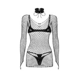 Obsessive - Sashalla 4-Piece Set - Black