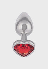 Jewel - Small Ruby Heart Plug