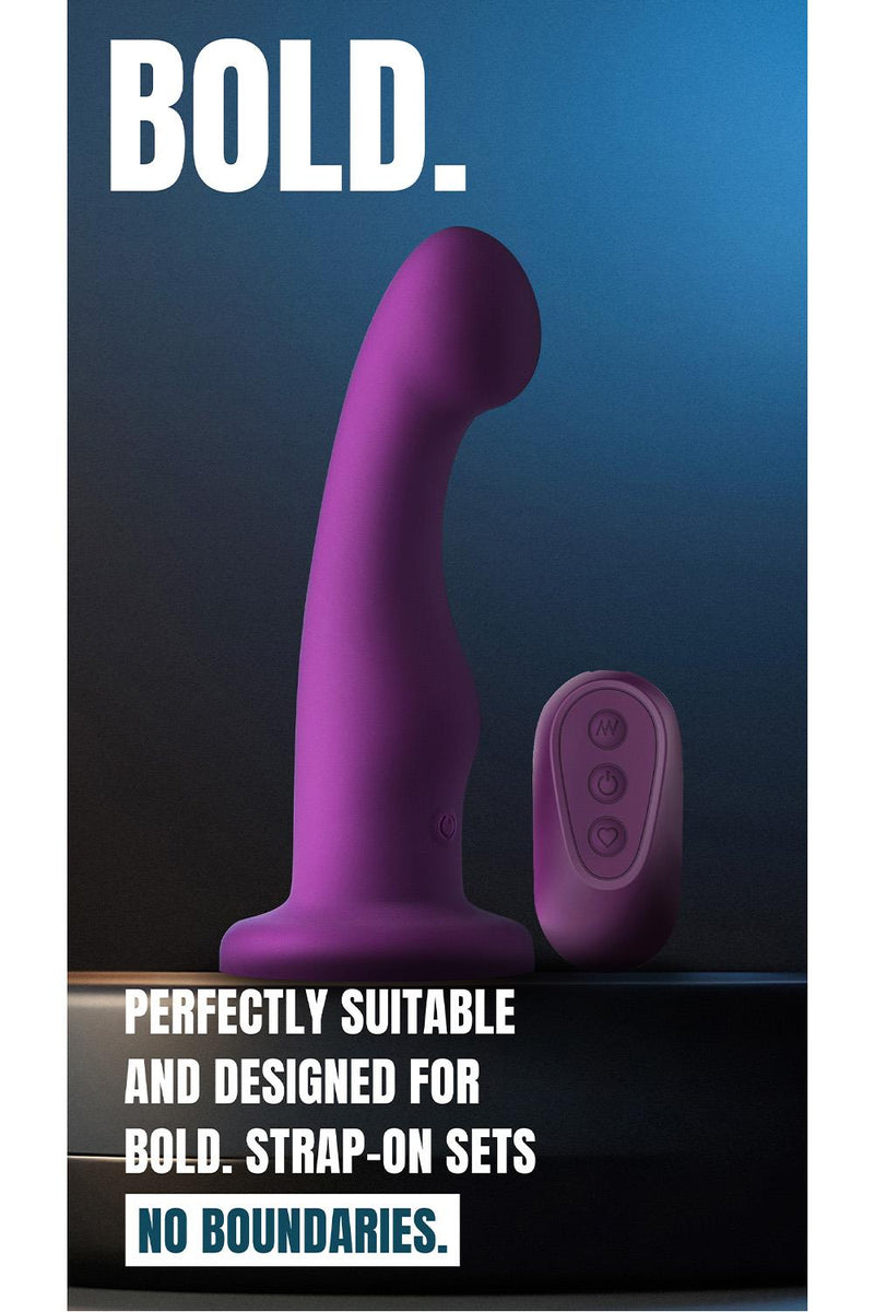 Bold - Max Remote Controlled Vibrator With Suction Cup