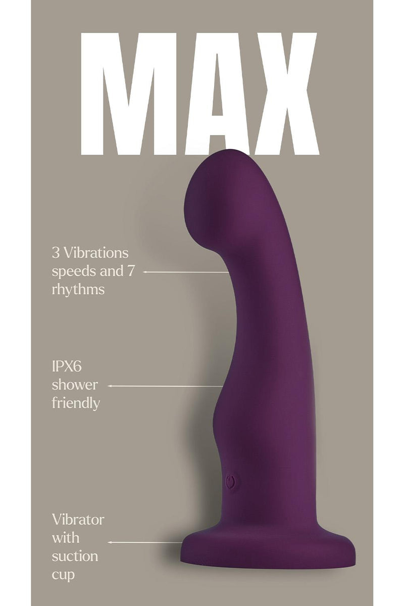 Bold - Max Remote Controlled Vibrator With Suction Cup