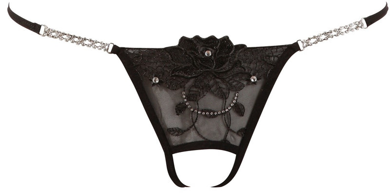 Cottelli LINGERIE - Crotchless String