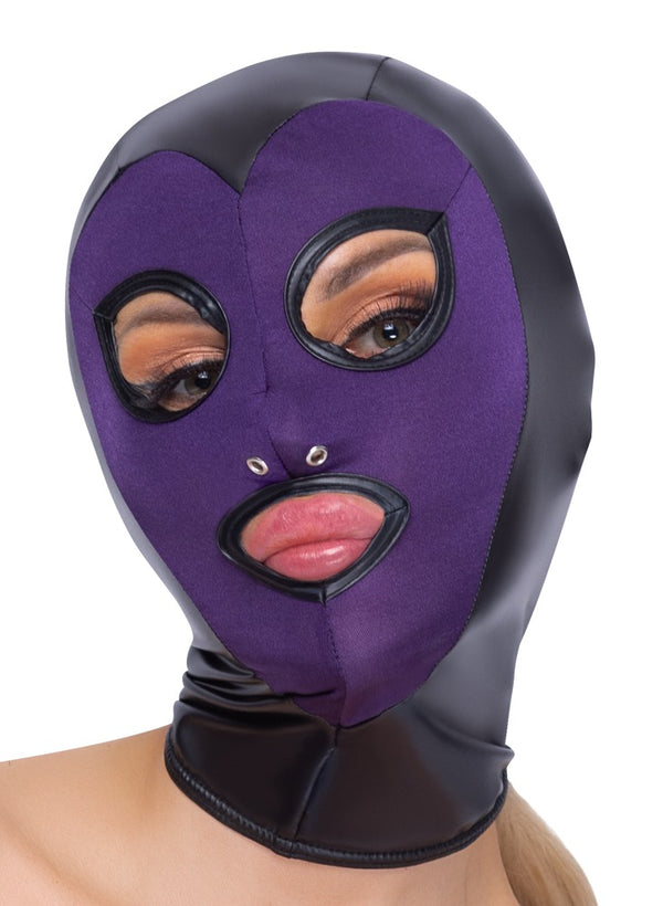 Bad Kitty - Purple Head Mask