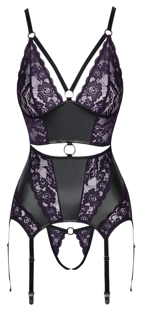 Cottelli Lingerie - Purple Bra Set