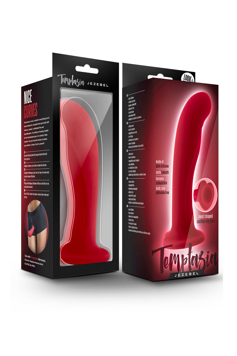 Temptasia - Jezebel Crimson Dildo