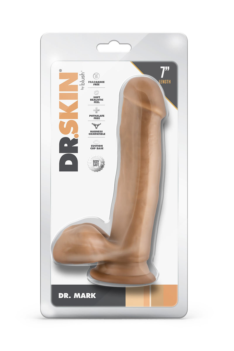 Dr. Skin - Dr. Mark 7 Inch Dildo With Balls