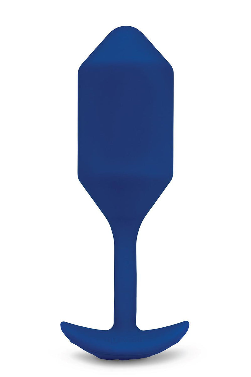 B- Vibe - Vibrating Snug Plug 4 Navy