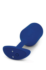 B- Vibe - Vibrating Snug Plug 4 Navy