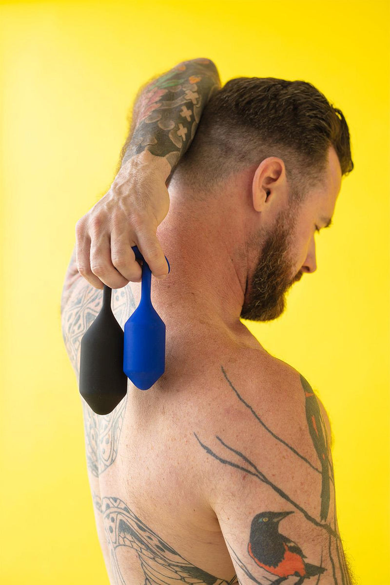 B- Vibe - Vibrating Snug Plug 4 Navy