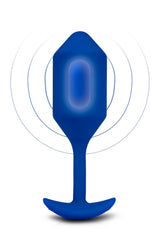 B- Vibe - Vibrating Snug Plug 4 Navy