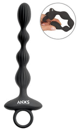 Anos - Flexible Anal Beads with Jumping Vibrations