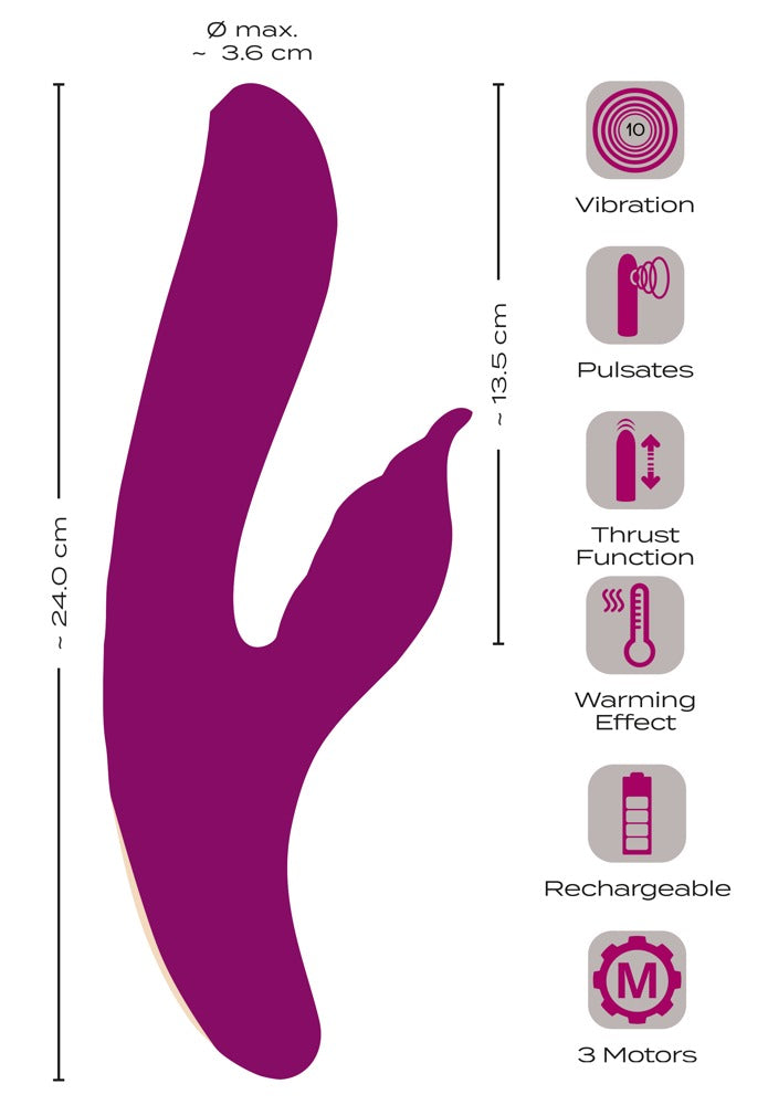 Javida - 4 Function Vibrator