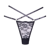 Adore - Cherished - Lace and Mesh Thong One Size