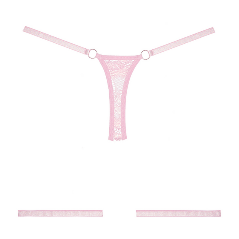 Allure - Say it with Garters Lace Thong