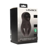 Levelz - Digital Vibrating Silicone Penis Head Stimulator with Tentacles