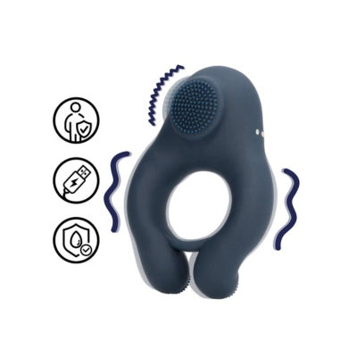 Loveline - Vibrating Cock Ring with Clitoris Stimulation