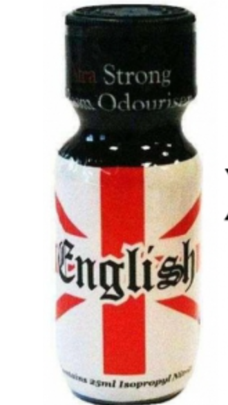 ENGLISH  Poppers  - 25 ML