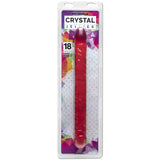 Crystal Jellies - Transparent Double Dildo 12 inch (30 cm)
