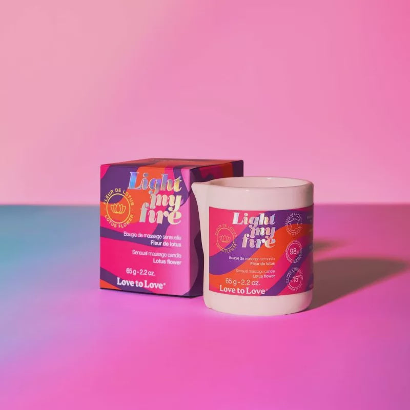 Love to Love - Light my fire massage candle