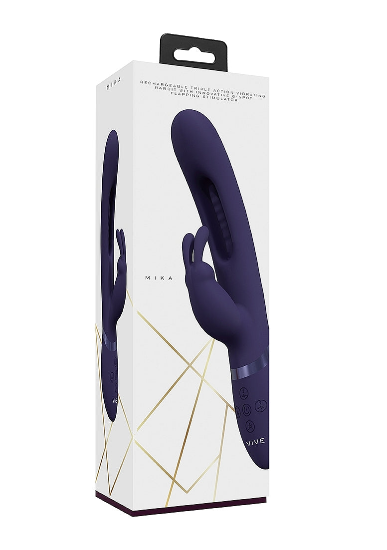 Vive - Rechargeable Triple Motor With G-Spot Flapping Stimulator