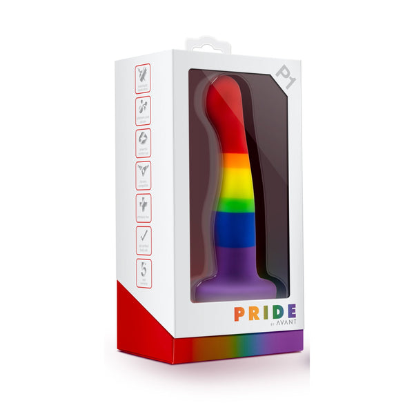 Avant - Pride P1 Freedom Dildo met Zuignap-Toys-Avant-Multi-Newside