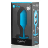 B-Vibe - Snug Plug 3-Toys-B-Vibe-Teal-Newside