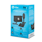 B-Vibe - Vibrerende Snug Plug 2 Medium-Toys-B-Vibe-Zwart-Newside