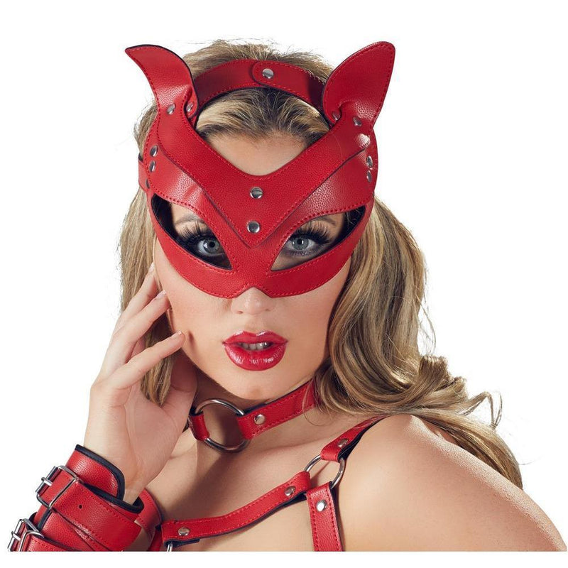 Bad Kitty - Rood Cat Mask-Outfits-Bad Kitty-Rood-Newside