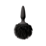 Bunny Tails - Mini Black Fur Butt Plug-Toys-NS Novelties-Newside