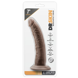 Dr. Skin - Realistische Dildo met Zuignap 18cm (7inch)-Toys-Blush Novelties-Zwart-15 / 20 Cm-Newside