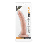 Dr. Skin - Realistische Dildo met Zuignap 18cm (7inch)-Toys-Blush Novelties-Wit-15 / 20 Cm-Newside