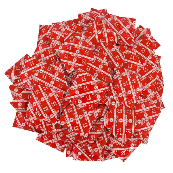 Durex - London Red Strawberry 100 Pack-Intimate Essentials-Durex-Newside