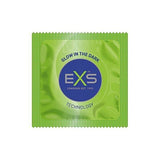 Exs Condoms - Glow in the Dark Condooms 3 Pack-Intimate Essentials-Exs Condoms-3Pack-53mm-Newside