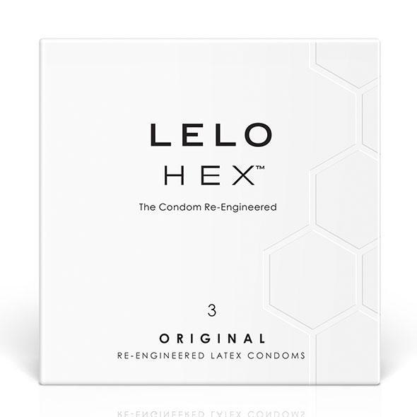 Lelo - Hex Condooms-Intimate Essentials-Lelo-3Pack-54mm-Newside