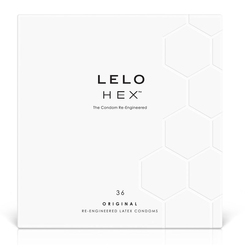 Lelo - Hex Condooms-Intimate Essentials-Lelo-36Pack-54mm-Newside