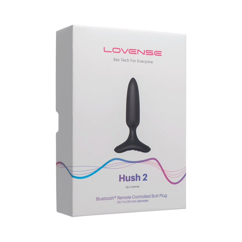 Lovense - Hush 2 Vibrerende Butt Plug XS-Toys-Lovense-Newside