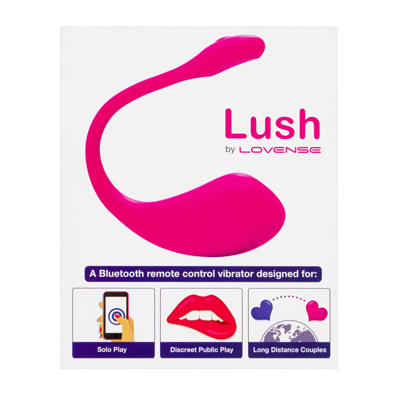 Lovense - Lush 2.0 Draagbare Ei Vibrator met App-Toys-Lovense-Roze-Newside