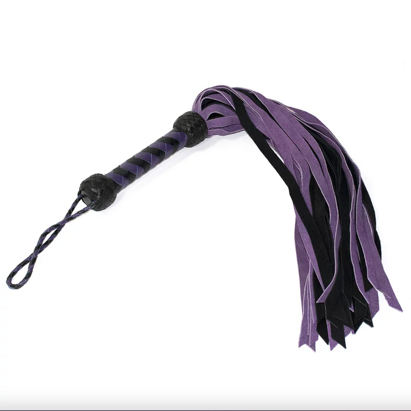 Newside - Suede Flogger-Kink-Lovely Thinkings-Paars-Newside