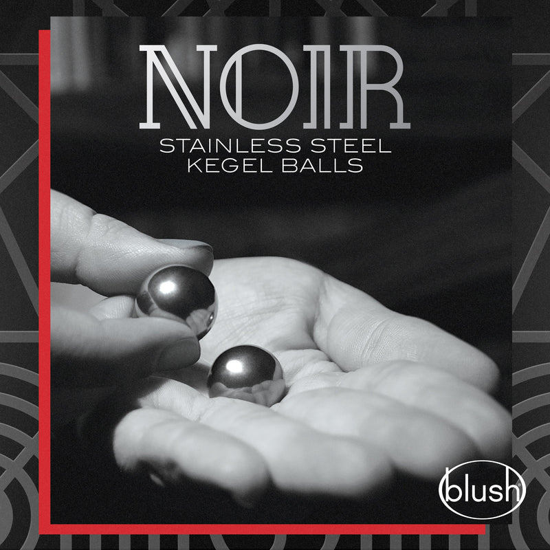 Noir - Metalen Kegel Ballen-Toys-Blush Novelties-Newside